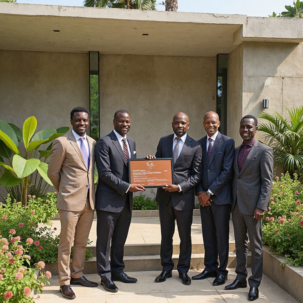 Urban Gardening Solutions award ceremony