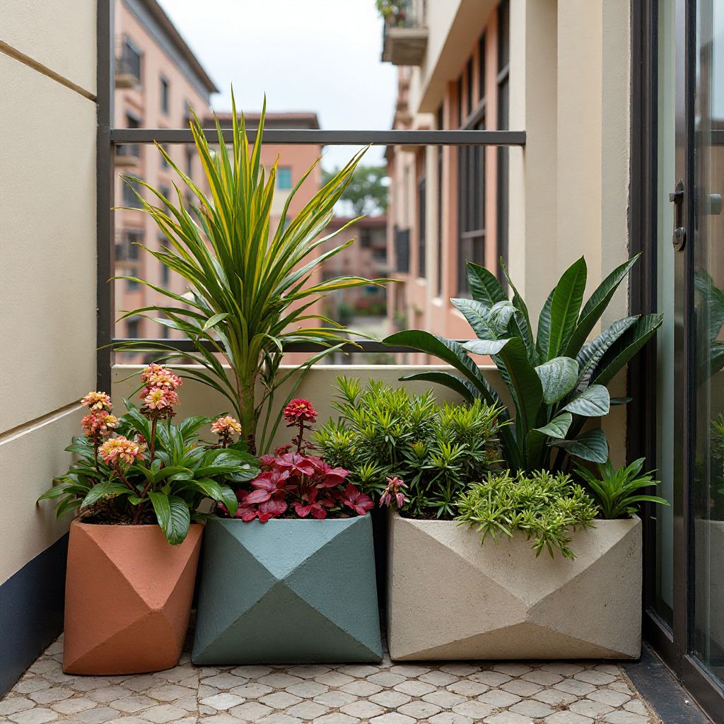 Container gardening arrangement