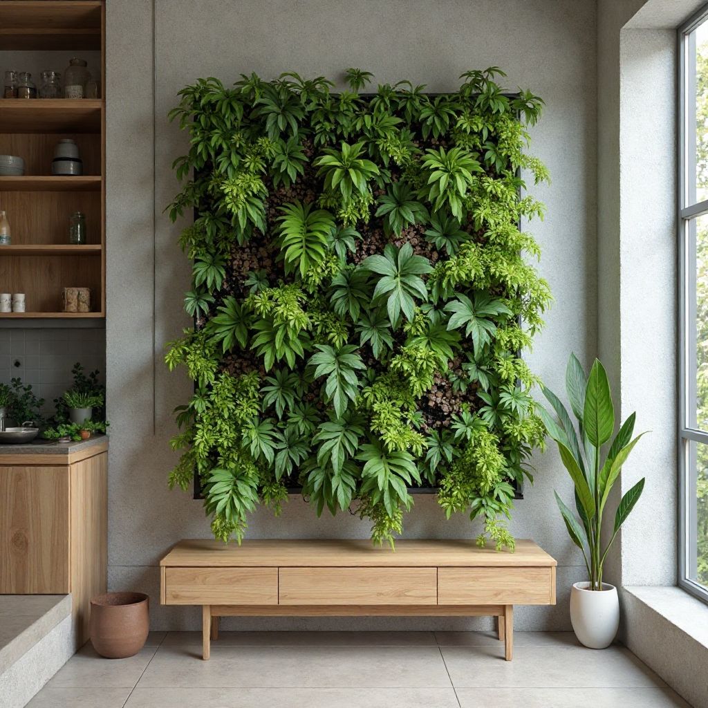 Vertical garden installation